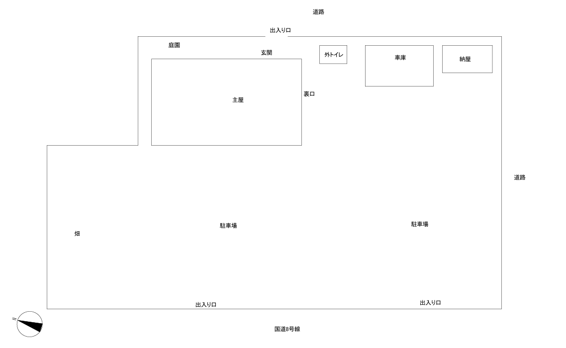 detached 長浜市西浅井町塩津中